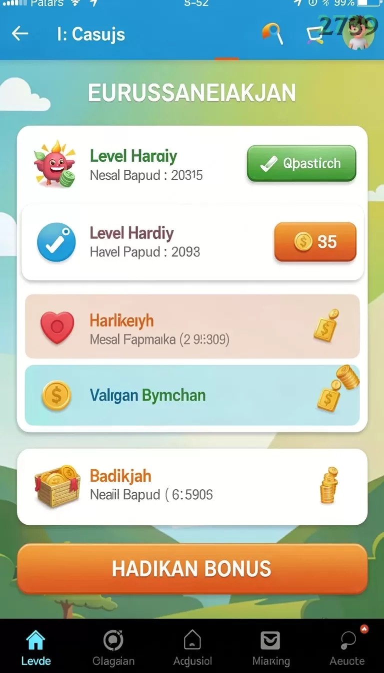 Cuplikan layar 34R — aktivitas