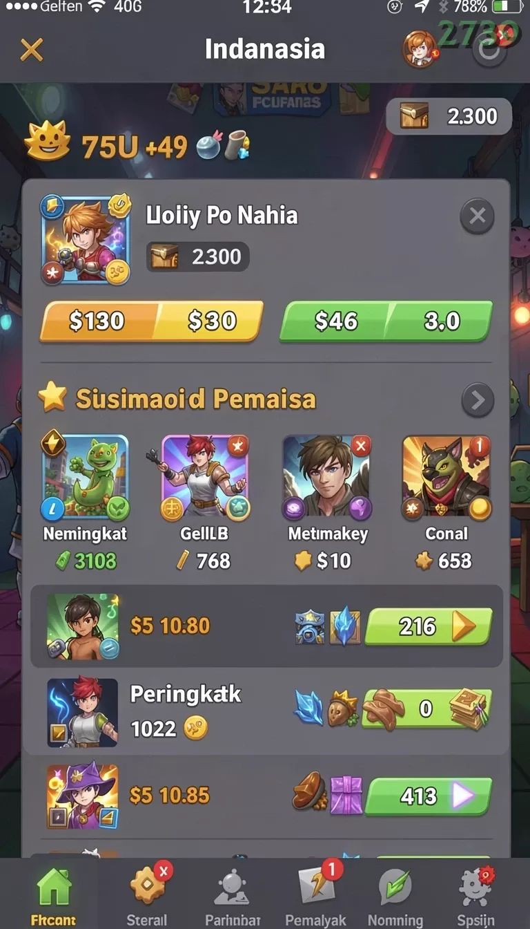 Cuplikan layar NIRWANA88 — halaman utama