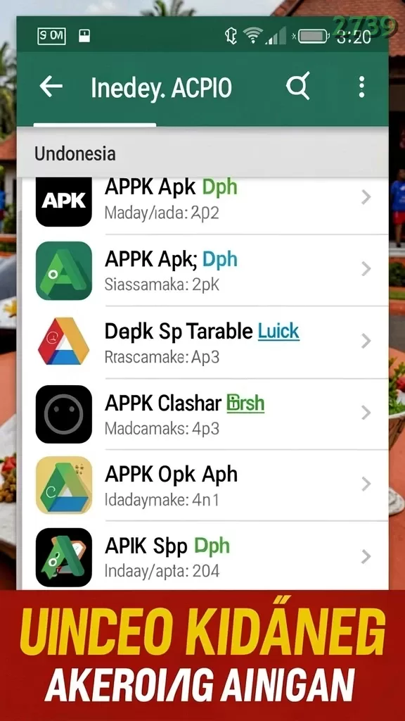Cuplikan layar DOYANTOTO — aktivitas